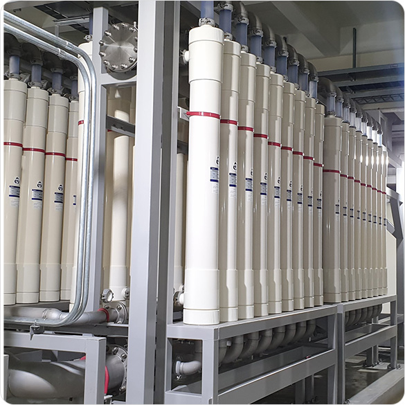 PVDF 중공사막 UF모듈